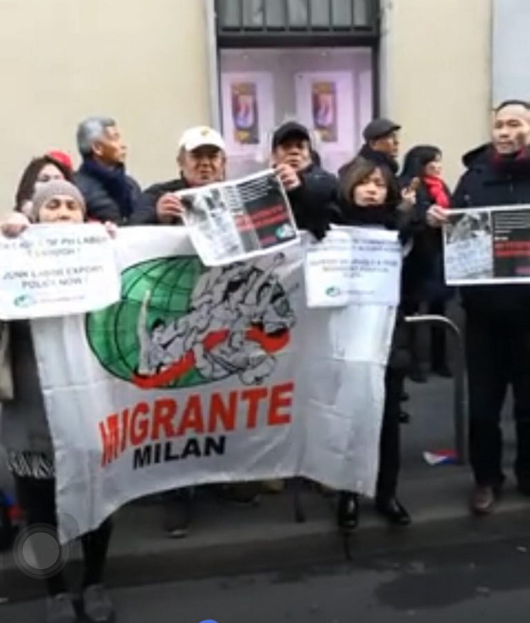 Bukas na Liham para kay DFA Secretary Cayetano mula sa Migrante Italy at Migrante Europe