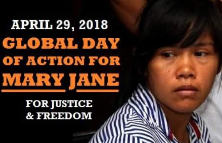 Global Action Day: Free Mary Jane Veloso