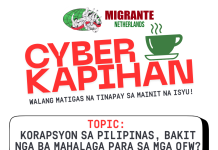Cyber Kapihan: Korapsyon sa Pilipinas, bakit nga ba mahalaga para sa ating mga OFW?